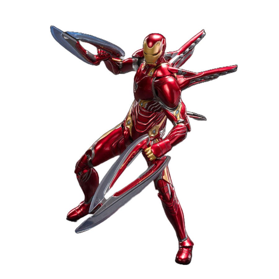 ZD Toys Marvel Avengers 7 inches Iron Man MK50 Figure Luxury Version Figure Set
