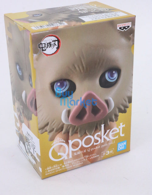 Load image into Gallery viewer, Banpresto Demon Slayer Kimetsu no Yaiba Q posket petit Inosuke Hashibira figure
