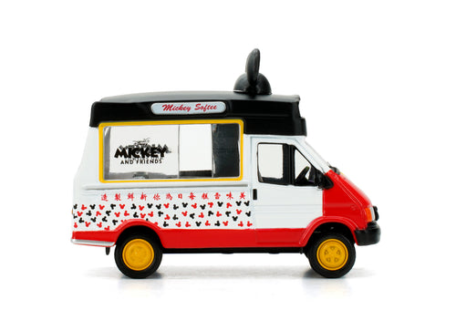 Load image into Gallery viewer, TINY x Disney Vehicle - 1/72 Hong Kong Ice Cream Van x Mickey Model Car
