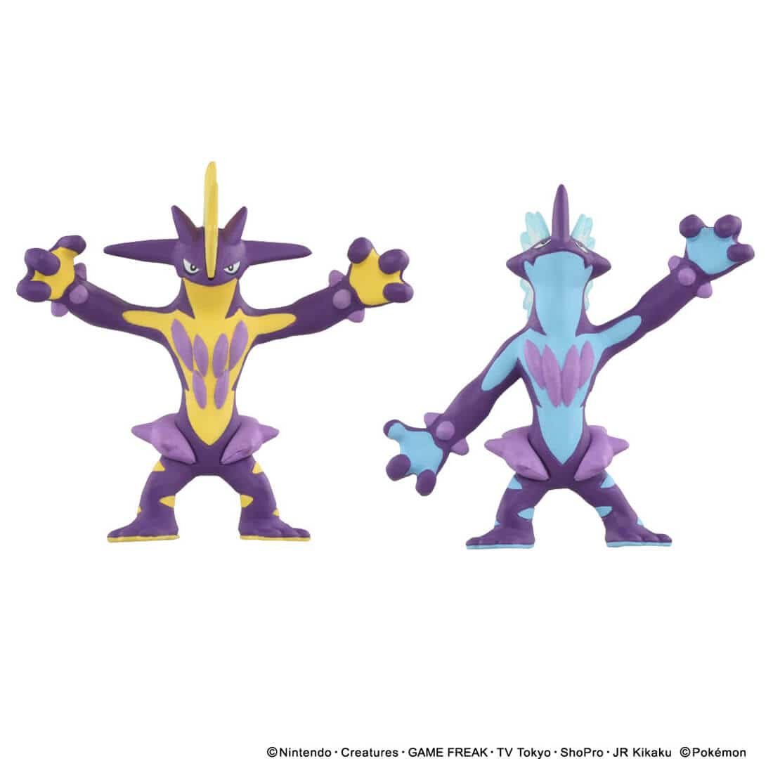 Takara Tomy Pokemon 30th Anniversary Monster Strinder Toxtricity Figure Set