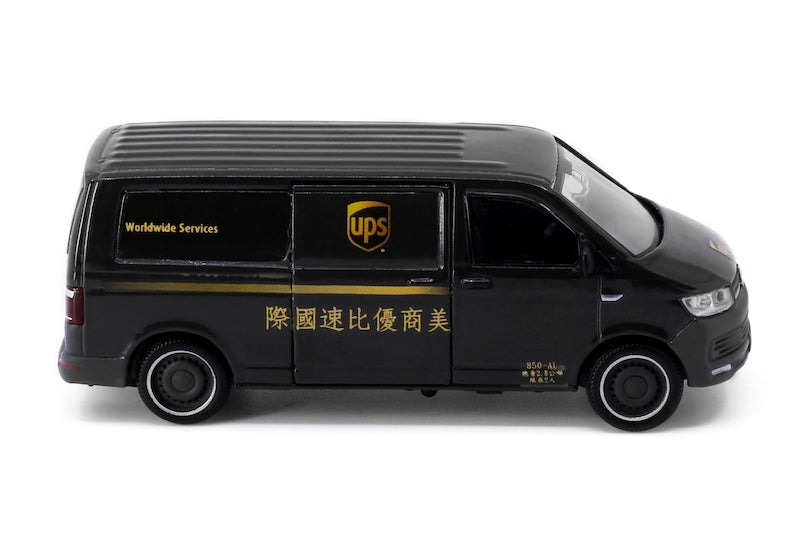 Tiny City TW22 Die-cast Model Car - Volkswagen T6 Transporter UPS