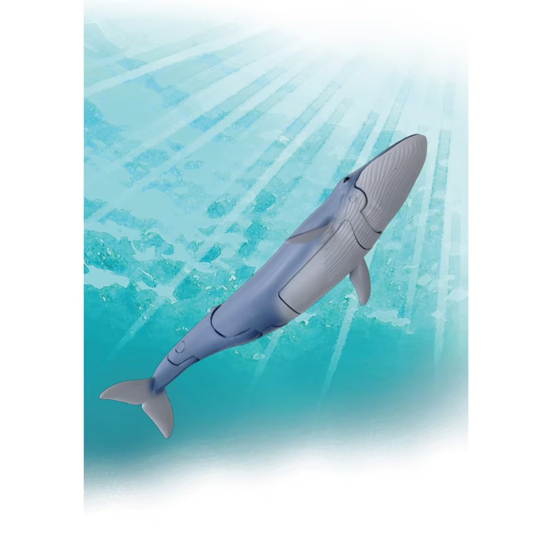 Takara Tomy Ania AL-23 Blue Whale (Floating Ver) Action Figure