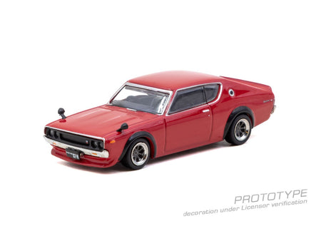 (Pre-order) Tarmac Works 1/64 Nissan Skyline 2000GT-R (KPGC110) Red Diecast Car