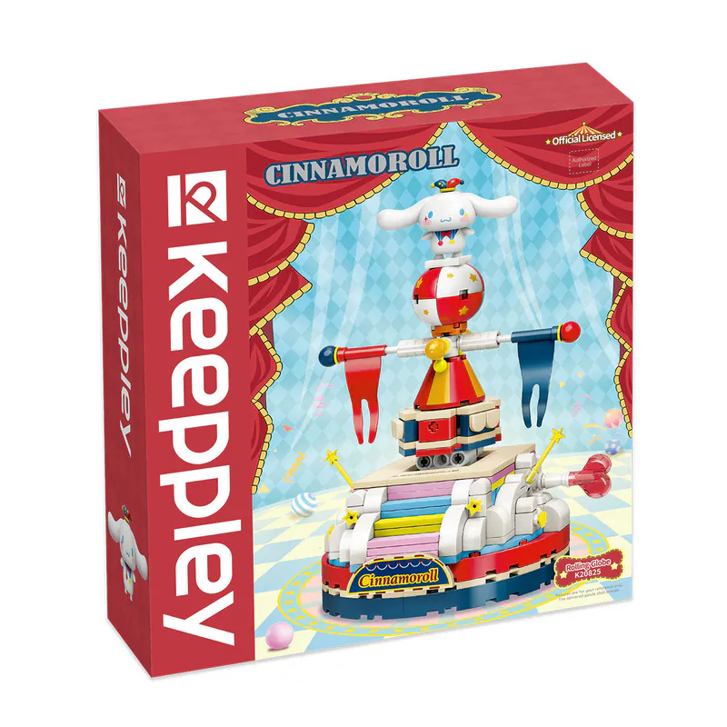 Keeppley Blocks Toy #K20825 Sanrio Series - Cinnamoroll Rolling Globe