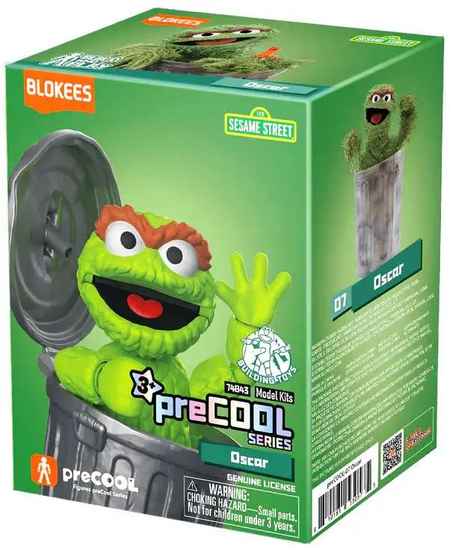 Blokees Sesame Street PreCool Series Model Kit - 07 Oscar