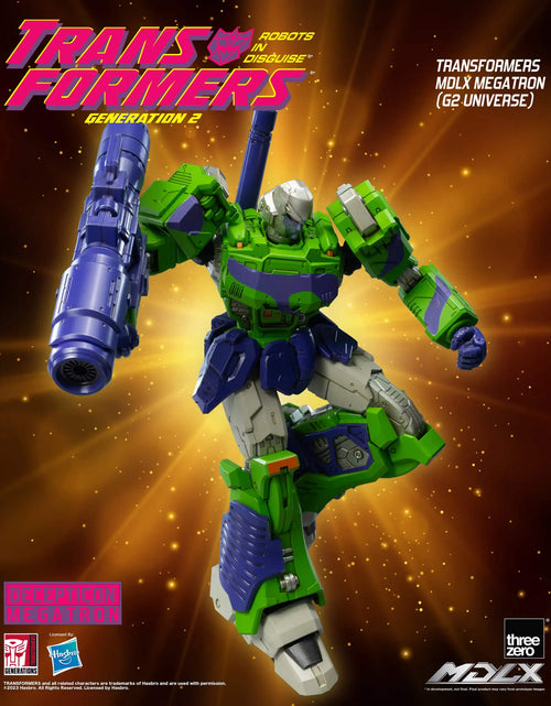 Load image into Gallery viewer, Threezero MDLX Action Figure - Transformers Megatron (G2 Universe)

