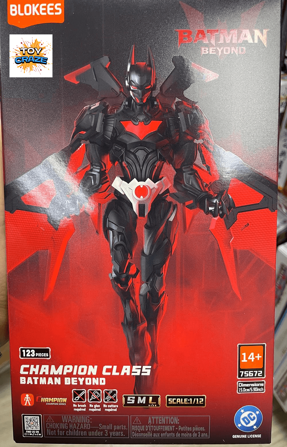 Blokees DC Champion class 02 Batman Beyond 1:12 Model Kit Figure