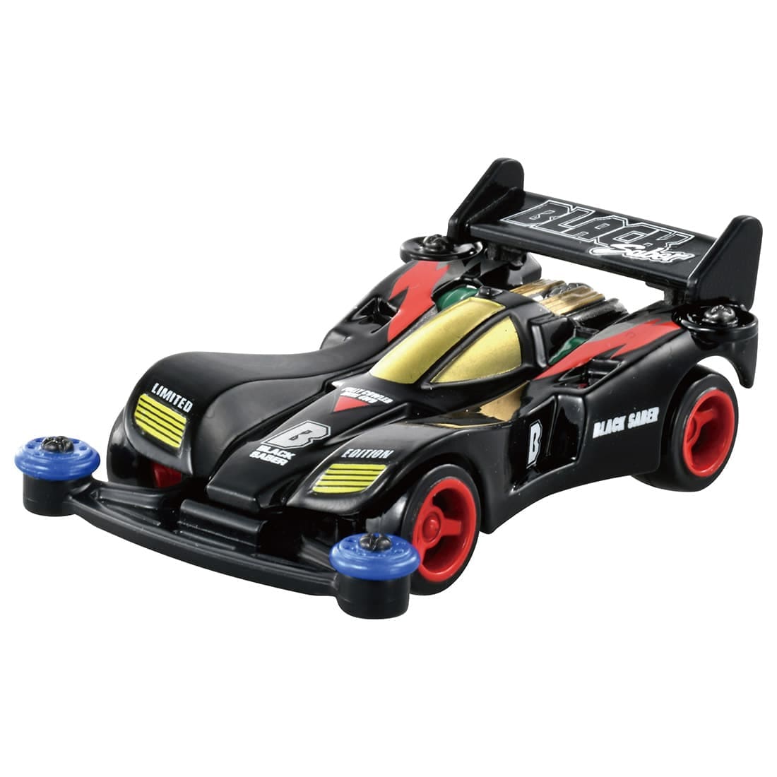 Takara Tomy Tomica Premium Unlimited Mini 4WD Black Saber Model Car