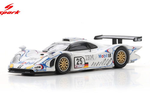 Load image into Gallery viewer, (Pre-order) Spark Porsche 911 GT1 No.25 2nd Le Mans 24H 1998 Diecast Model Car
