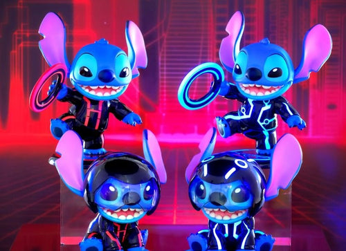 Load image into Gallery viewer, Hot Toys Disney Tron Stitch Cosbi Collection Full Set of 4 (8pcs Box Set)CBX327
