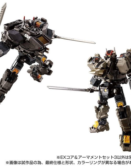 Load image into Gallery viewer, Takara Tomy DIACLONE TM-30 Diaclone EX Core &amp; Armament Set 3 (Completed)
