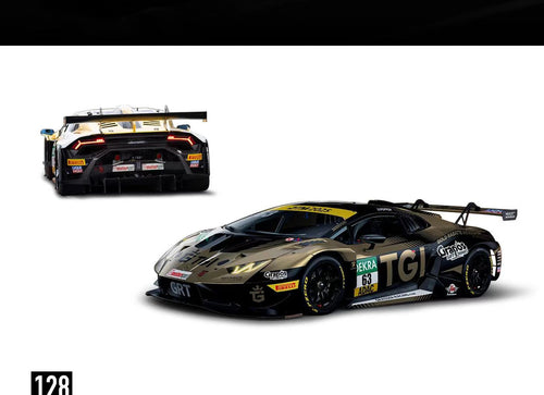 Load image into Gallery viewer, (Pre-order) Trends Hobby 1/64 Diecast Lamborghini Huracan GT3 EVO2 DTM 2025 #63

