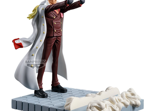 Load image into Gallery viewer, Banpresto FigLife! ONE PIECE Akainu Skazuki 12cm Figure Stand
