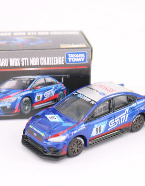 Load image into Gallery viewer, Takara Tomy Tomica Premium No.24 SUBARU WRX STI NBR CHALLENGE Diecast Car Japan
