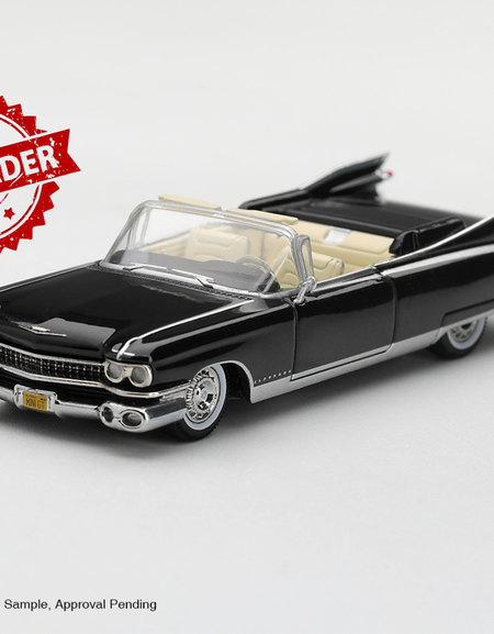 (Pre-order) Mini GT #1379 Cadillac Eldorado Biarritz 1959 Black LHD