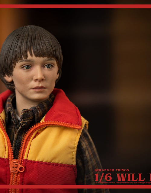 Load image into Gallery viewer, Threezero Stranger Things 1/6 Will Byers Action Figure Set with accessories
