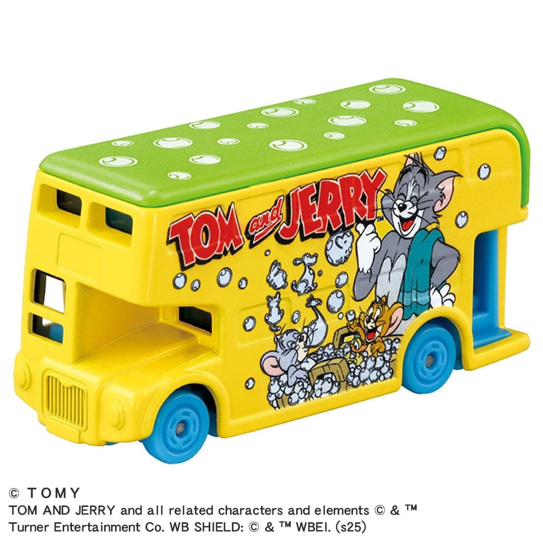 Takara Tomy Dream Tomica Diecast SP Tom and Jerry Jerry Wrapping Bus Yellow