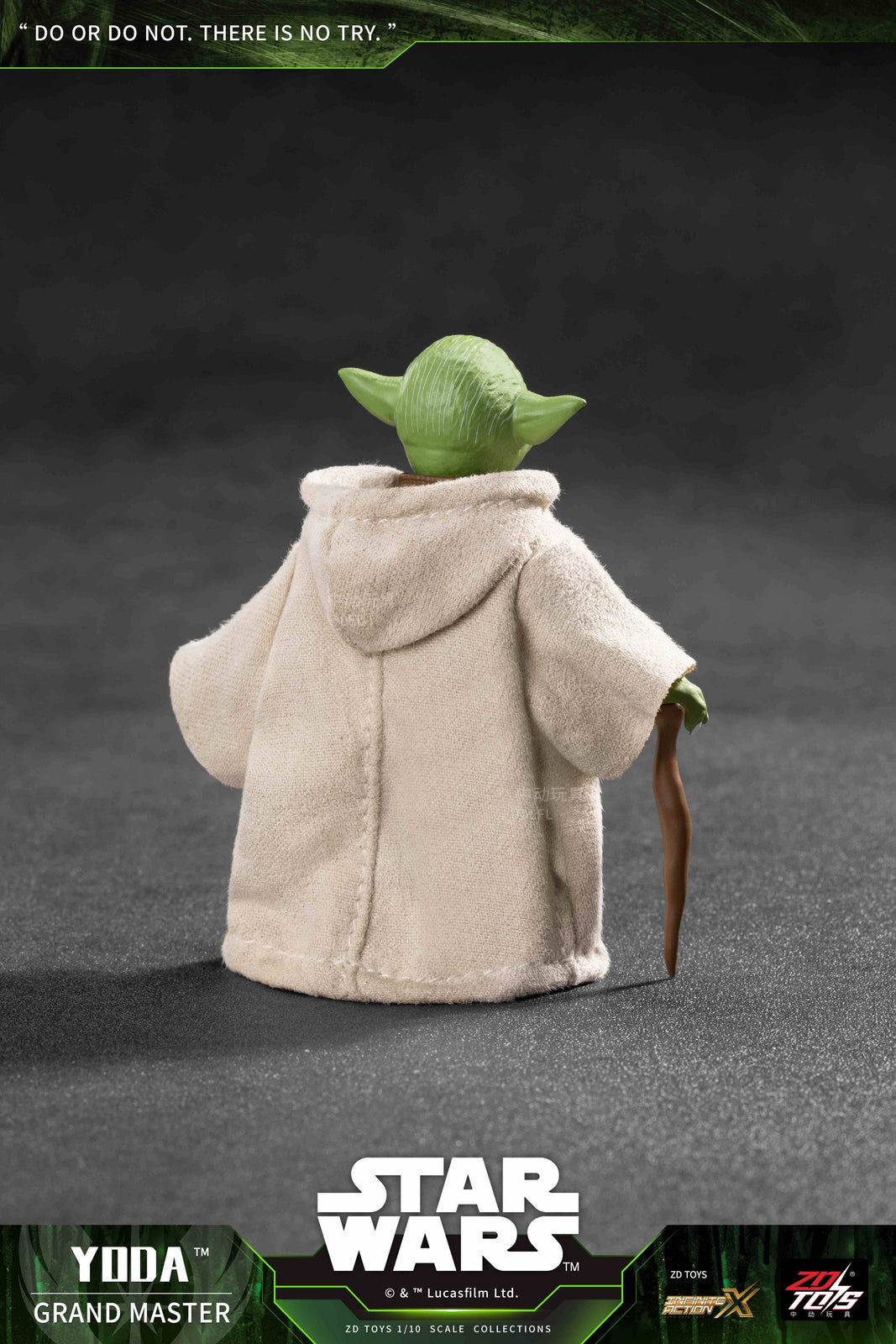 ZD Toys Star Wars 1:10 Action Figure Grand Master Yoda