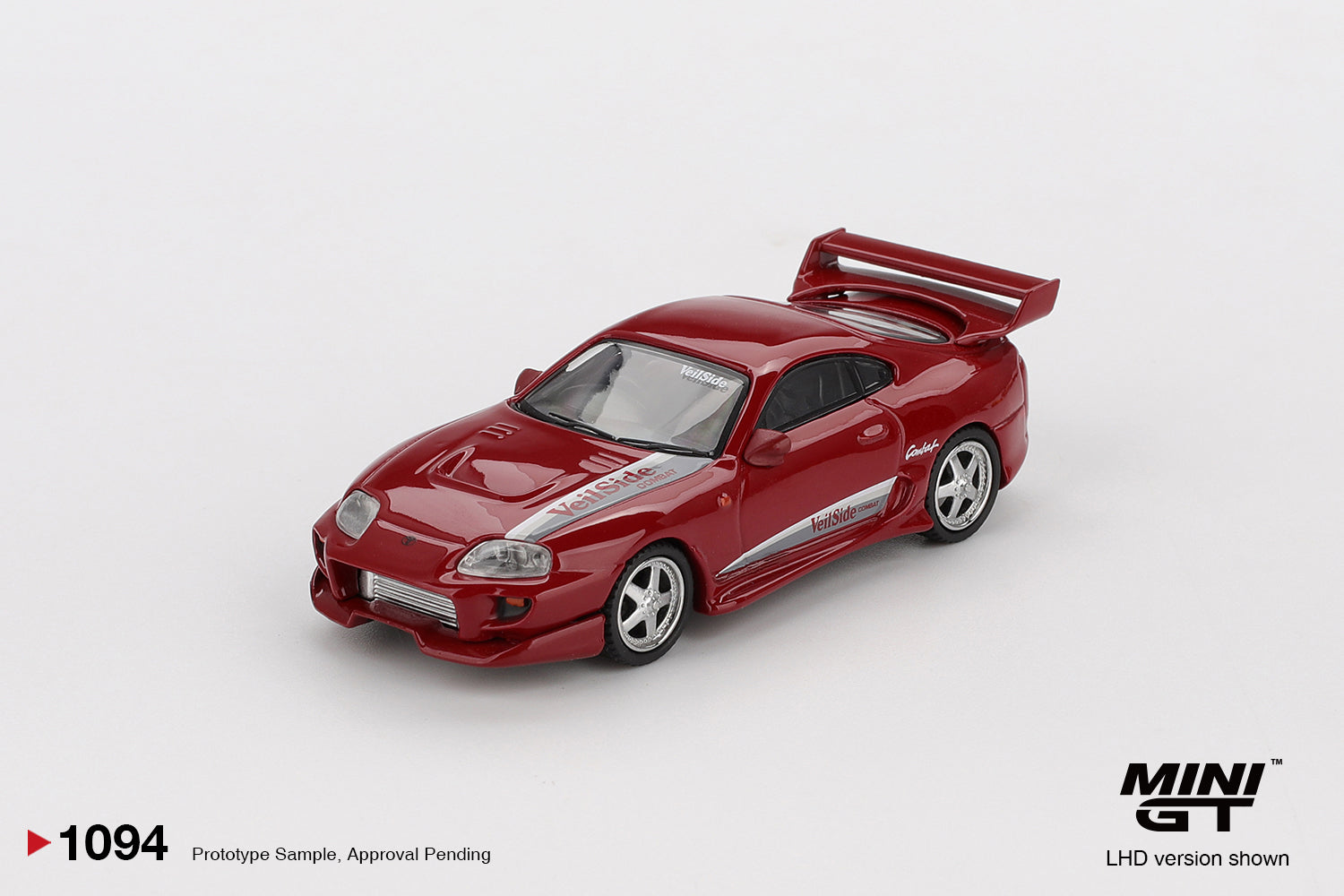 (Pre-order) MINI GT #1094 Toyota Supra VeilSide Combat V-I Red LHD Model Car