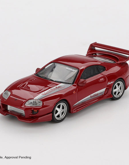 MINI GT #1094 Toyota Supra VeilSide Combat V-I Red LHD Model Car