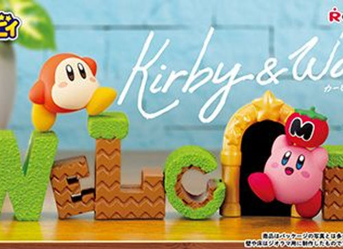 Load image into Gallery viewer, Re-Ment Kirby`s Dream Land Kirby &amp; Words (Set of 6)  Full Box Set
