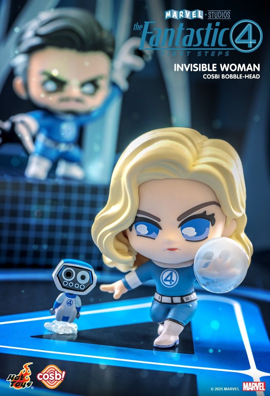 Hot Toys The Fantastic Four: First Steps Cosbi Bobble-Head Collection Full set 6