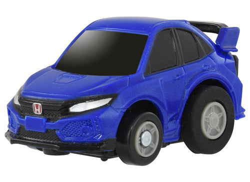 Load image into Gallery viewer, Takara Tomy Tomica ChoroQ Pull Back Diecast e-05 Honda Civic Type R (FK8)
