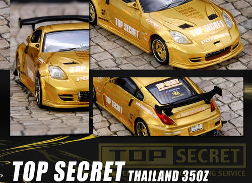 Load image into Gallery viewer, (Pre-order) INNO64 1/64 TOP SECRET THAILAND 350Z Diecast Model Car
