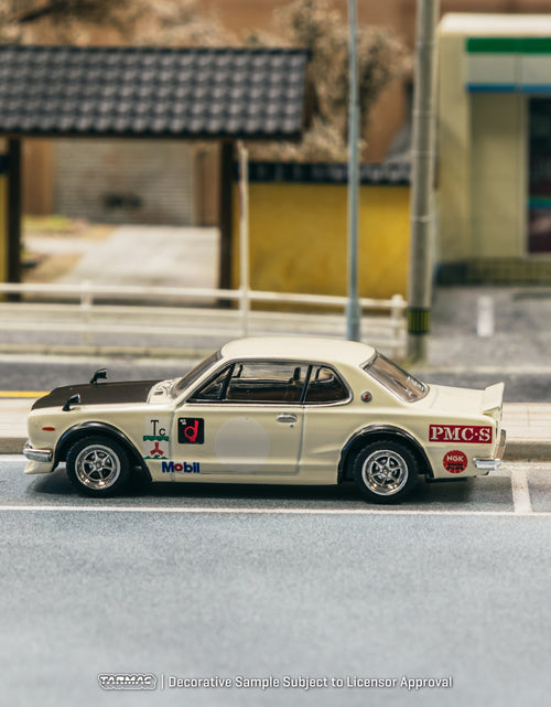 Load image into Gallery viewer, Tarmac Works 1/64 Nissan Skyline 2000 GT-R (KPGC10) White Model Car
