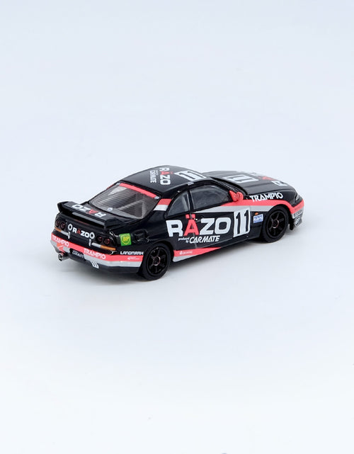 Load image into Gallery viewer, INNO64 1/64 NISSAN SKYLINE GT-R R33 #11 &quot;RAZO TRAMPIO&quot; N1 Super 1995
