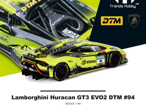 Load image into Gallery viewer, (Pre-order) Trends Hobby Diecast 1/64 Lamborghini Huracan GT3 EVO2 DTM #94
