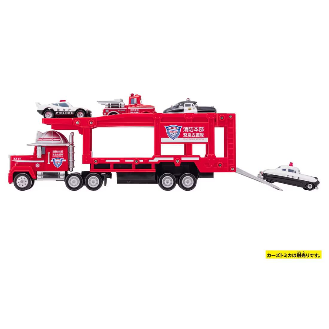 Takara Tomy Disney Pixar Cars Tomica Rescue Carrier Car Mack 2024 (NO MINI CAR)