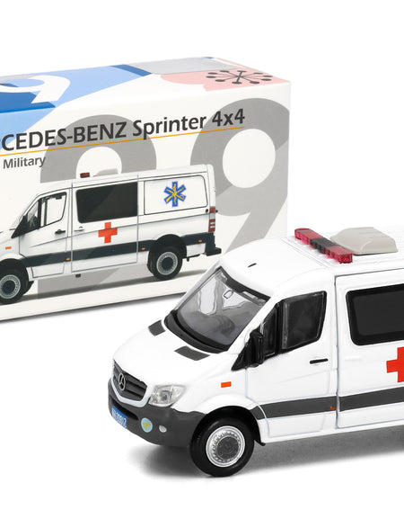 Tiny City TW29 Model Car Mercedes-Benz Sprinter 4x4 FL Taiwan Military Ambulance