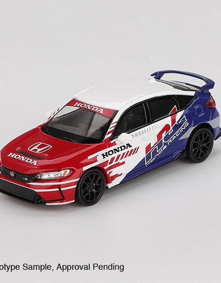 MINI GT #1079 Honda Civic TYPE R 2024 Pace Car HRC Diecast Model Car