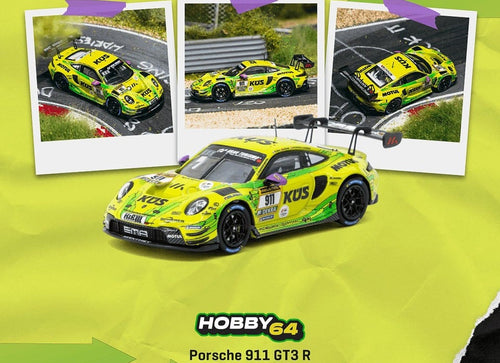 Load image into Gallery viewer, (Pre-order) Tarmac Works 1/64 Porsche 911 GT3 R Nurburgring 24h 2024 Diecast Car
