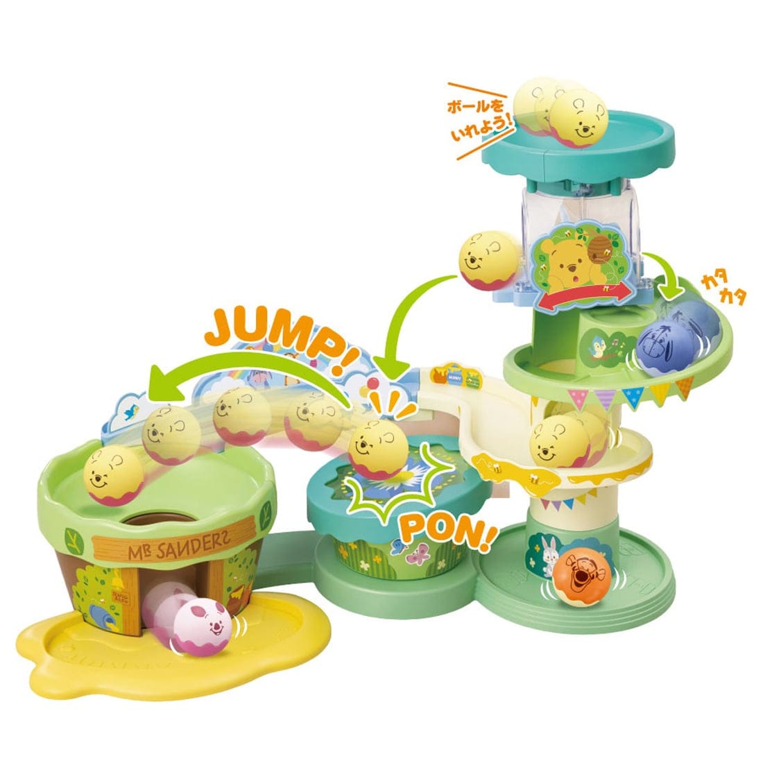 Takara Tomy Disney - The ball jumps! Honey Coaster in the Forest Winnie the Pooh