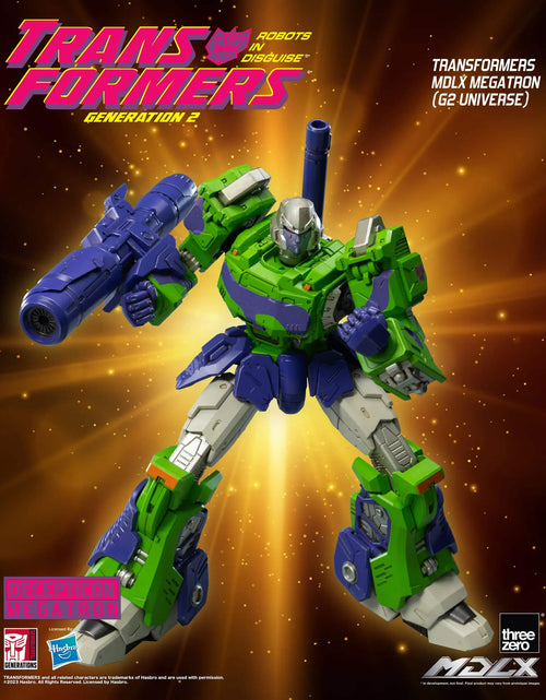 Load image into Gallery viewer, Threezero MDLX Action Figure - Transformers Megatron (G2 Universe)
