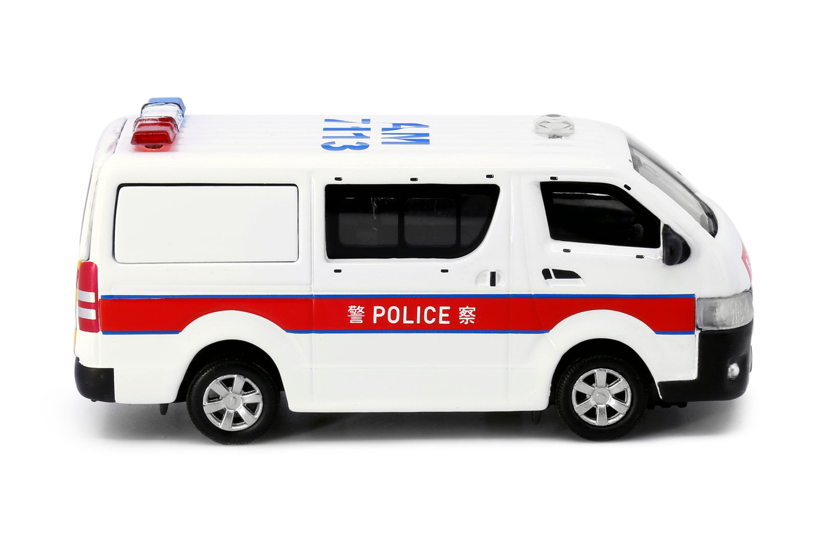 Tiny City 02 Die-cast Model Car - Toyota Hiace (Silver Wheel) (AM7113)