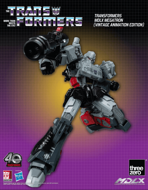 Load image into Gallery viewer, Threezero MDLX Transformers MDLX Megatron  (Vintage Animation Ed.)
