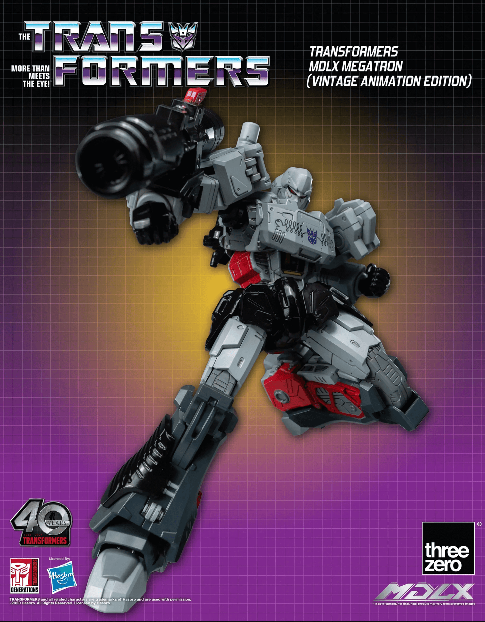 Threezero MDLX Transformers MDLX Megatron  (Vintage Animation Ed.)