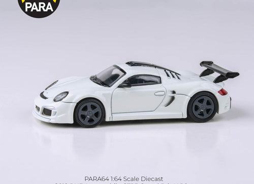 Load image into Gallery viewer, PARA64 1/64 2012 RUF CTR3 Clubsport Grand Prix White RHD Model Car
