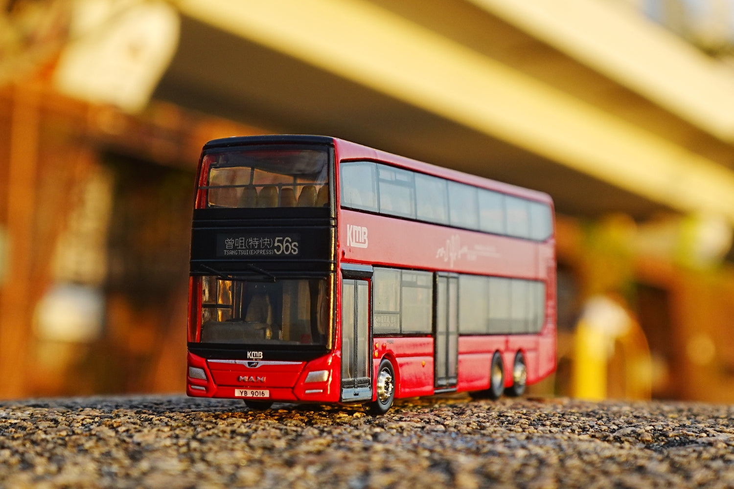 Tiny City Die-cast Model Car - 1:110 KMB MAN A95 12.8M (56S) Model Bus