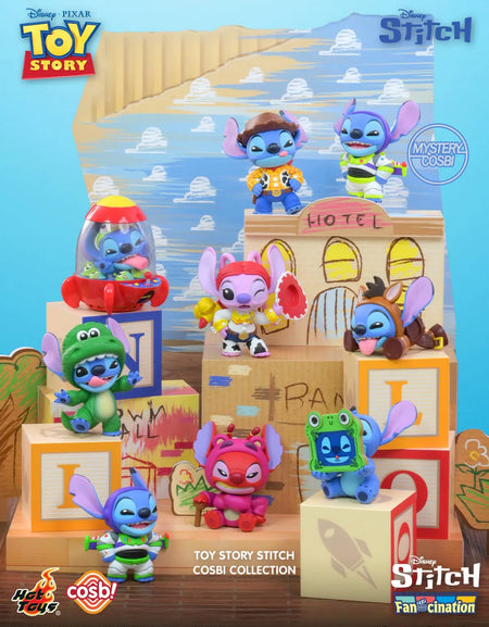 Hot Toys Toy Story x Stitch Cosbi Bobble-Head Collection (Full set of 8)