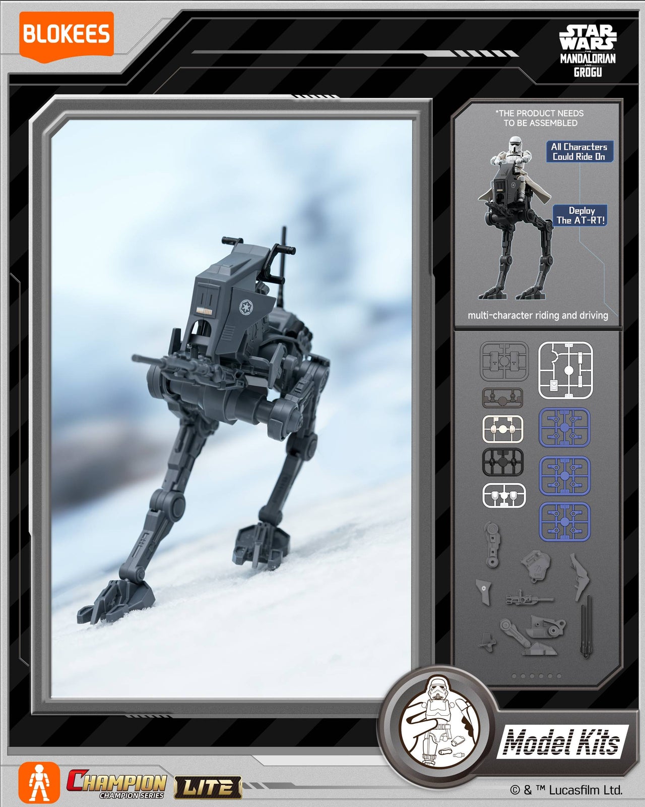 Blokees Star Wars The Mandalorian and Grogu CC LITE Series 01 (Full Set of 9)