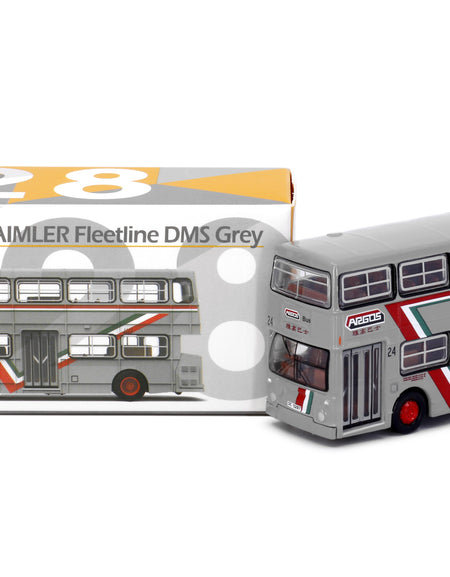 Tiny City 128 Die-cast Model Car - DAIMLER Fleetline DMS ARGOS (Grey)