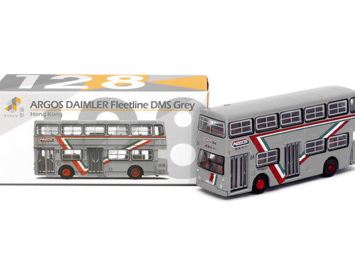 Load image into Gallery viewer, Tiny City 128 Die-cast Model Car - DAIMLER Fleetline DMS ARGOS (Grey)
