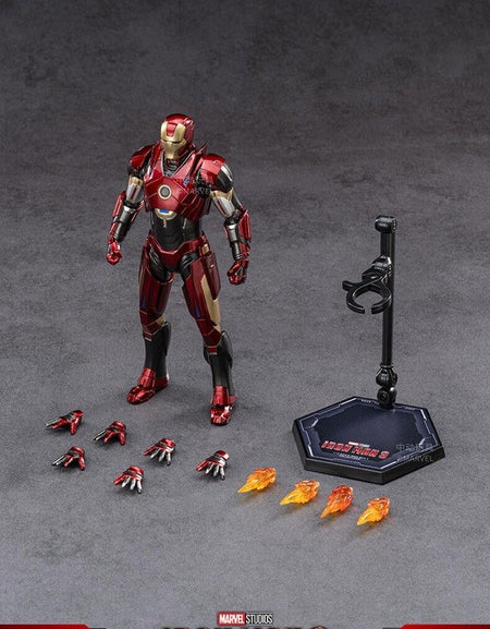 ZD Toys Marvel Avengers 1/10 Iron Man MK16 Action Figure Set