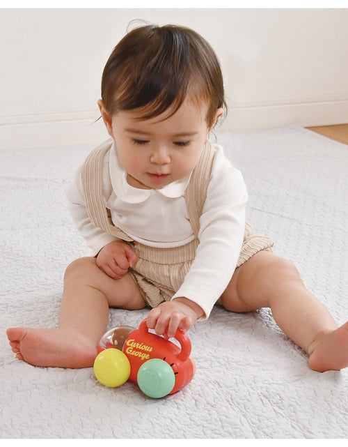 Load image into Gallery viewer, Takara Tomy Baby Toy Curious George Rolling with His Hands Bell
