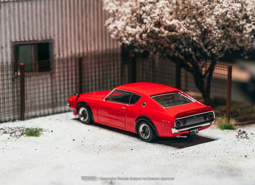 Load image into Gallery viewer, (Pre-order) Tarmac Works 1/64 Nissan Skyline 2000GT-R (KPGC110) Red Diecast Car
