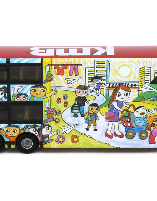 Load image into Gallery viewer, Tiny City Die-cast Model Car - KMB VOLVO B8L MCV 12.8m (70K) Queen&#39;s Bus
